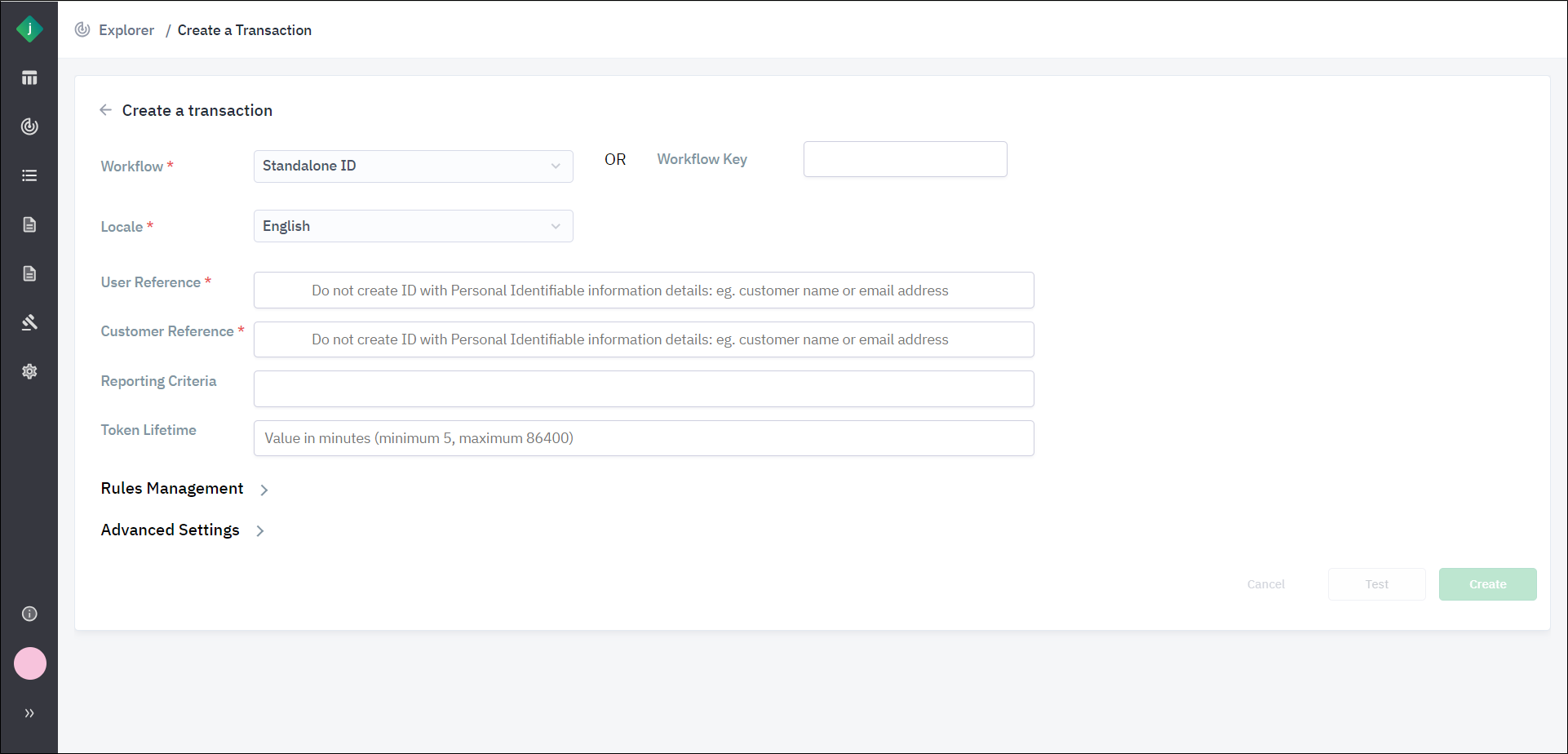 Complete Data Fields