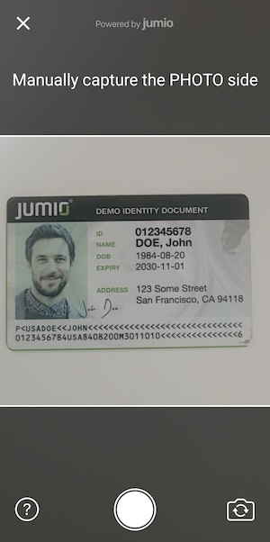 Manual Capture Document