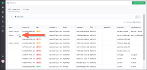 Open Transaction Screenshot